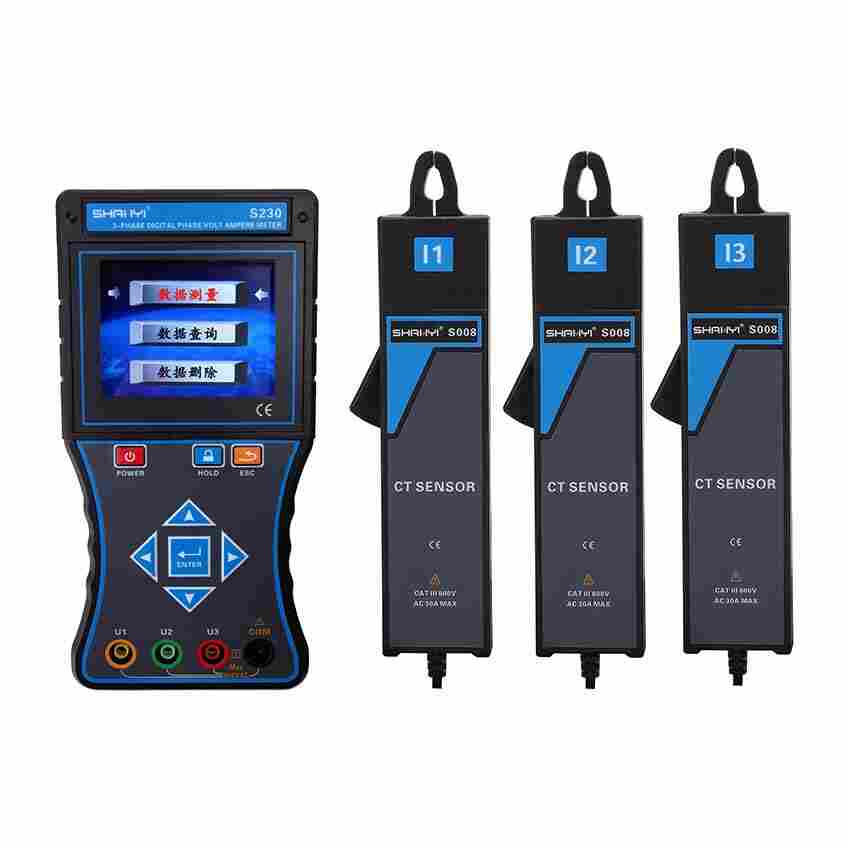 S230三相智能相位伏安表