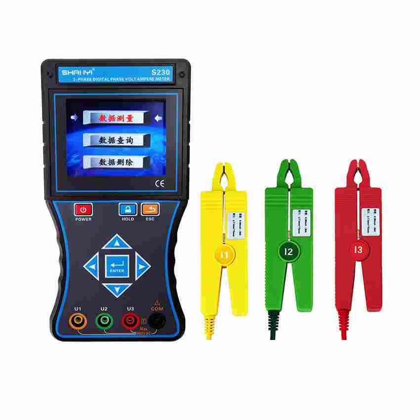 S230B三相智能相位伏安表
