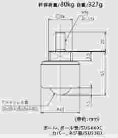 FREEBEAR福力百亚 重荷重用 万向滚珠