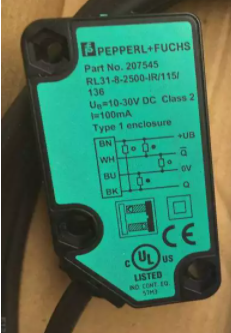 p+f新品RL31-54/115/136反射板型光电开关