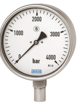 成都经销威卡EN837-3真空压力表EN837-1