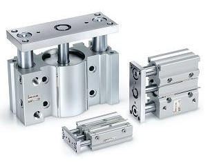 资料详解SMC带导杆薄型气缸MGPM20-30Z