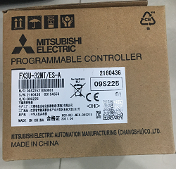 三菱可编程控制器FXU-32MT/ES-A实物介绍