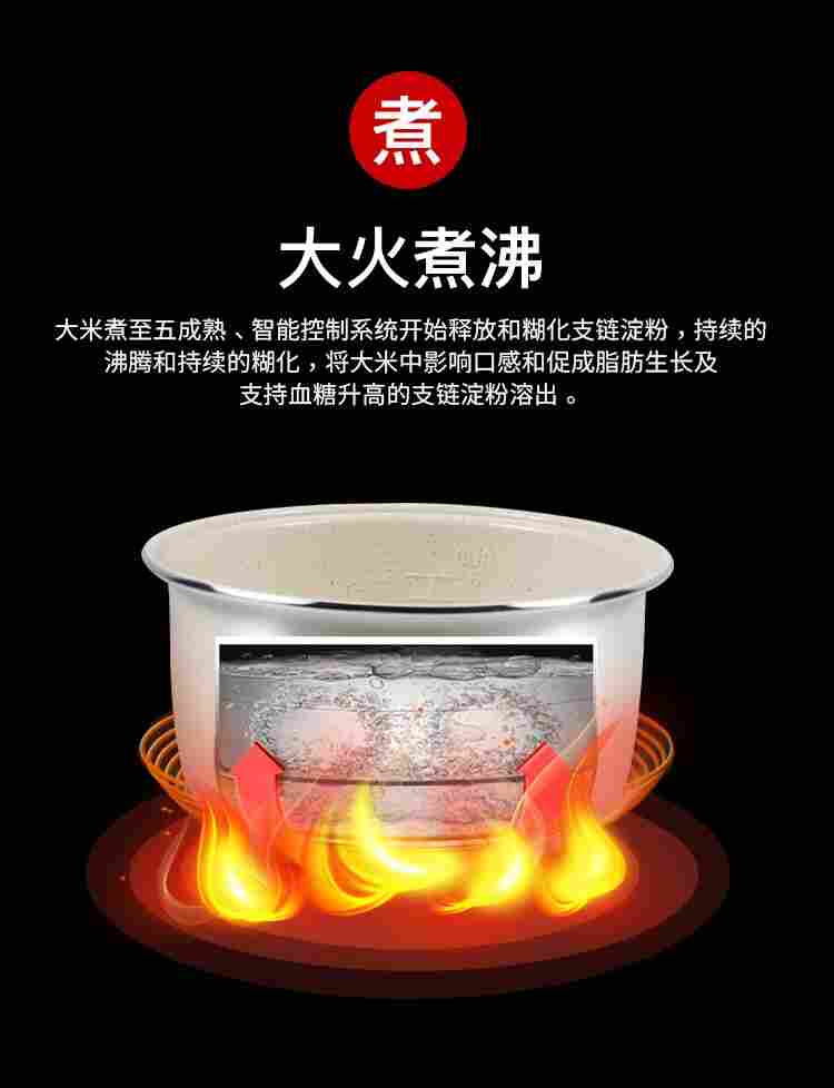 VDADA低糖电饭煲3L魔板