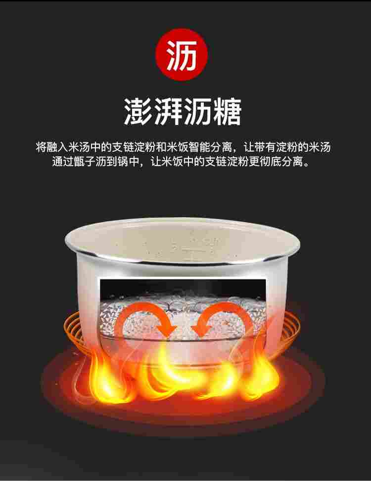 VDADA低糖电饭煲3L魔板