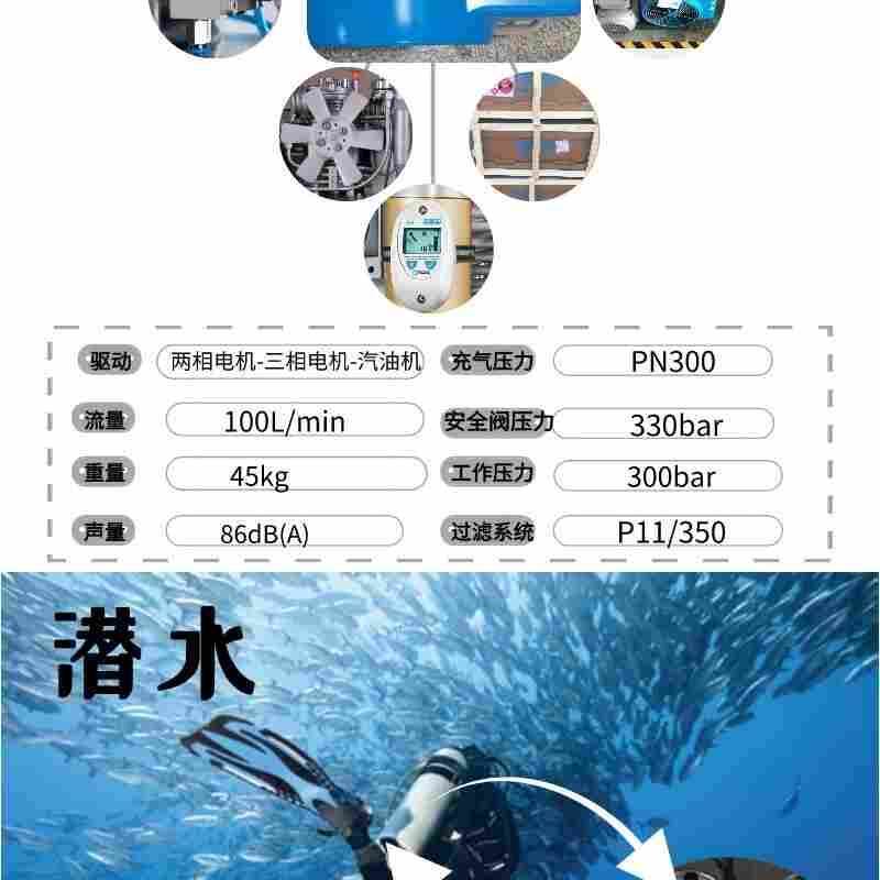 德国BAUER宝华呼吸空气压缩机应用行业