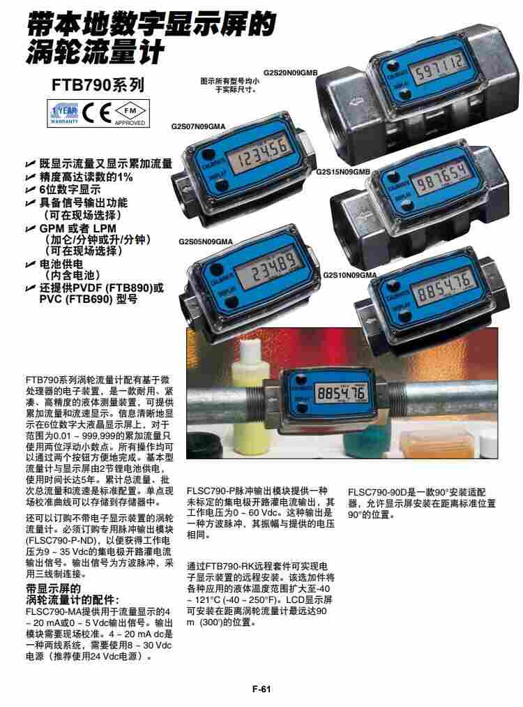 FTB794-RETAINING FTB792-ND-TRI FTB794-HP流量计OMEGA欧米茄