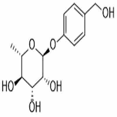 4-Hydroxymethylphenol 1-O-rhamnoside标准品