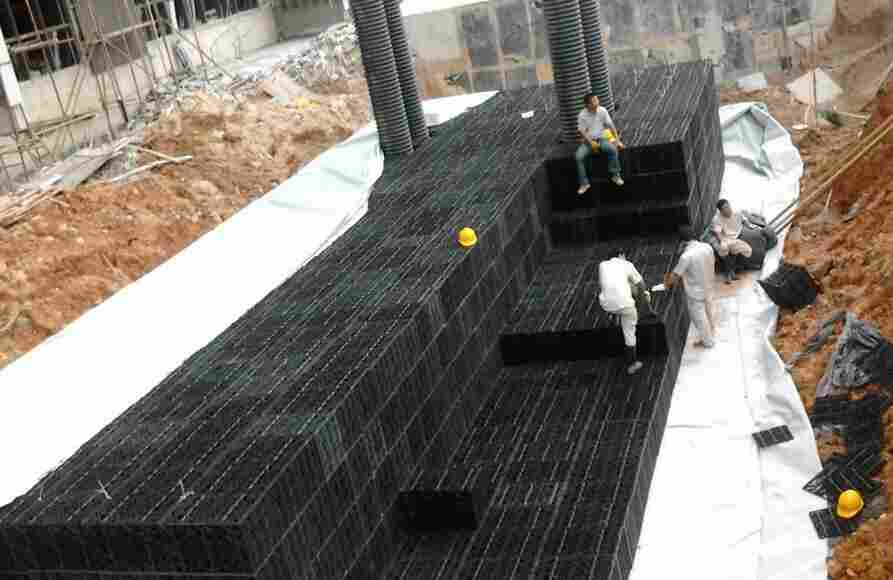 云南昭通鲁甸雨水PP模块