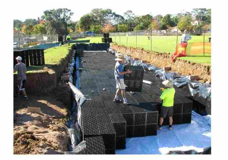 弥渡雨水PP模块