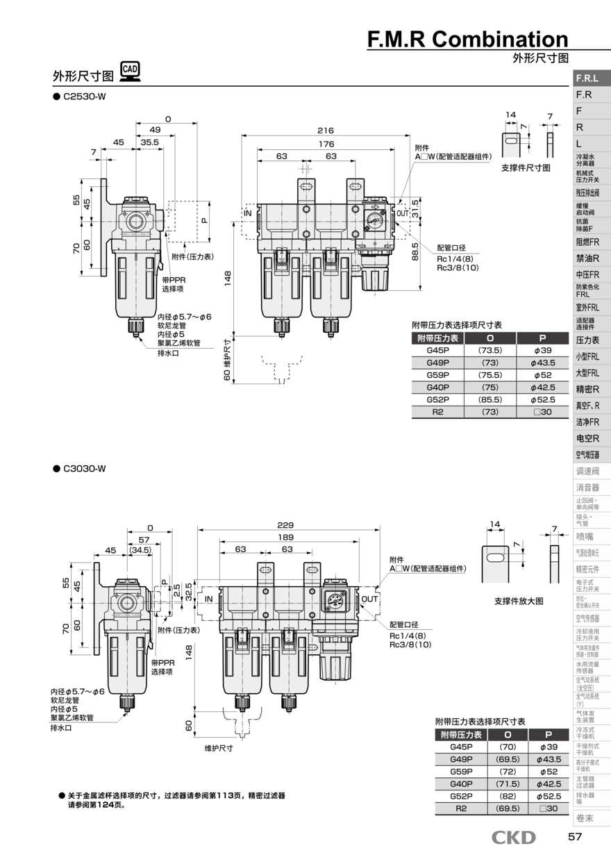 过滤减压阀C4000-10-W-T8-UP-G52P图片资料