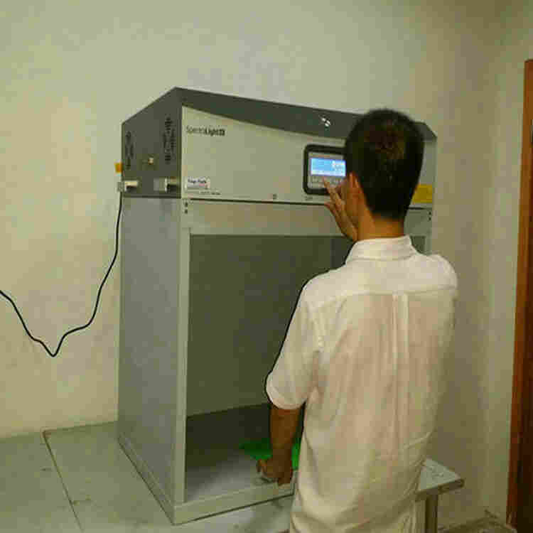 南靖五彩标准比色箱  阜宁X-rite光源箱