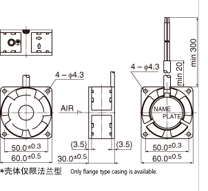 美国美蓓亚AC交流以风扇电机06030PB-A0L-AA-00简介