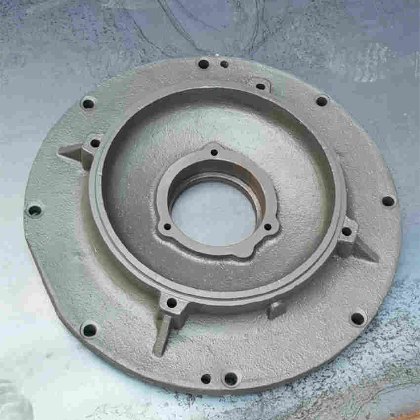 YCT端盖 调速电机端盖 电磁调速电机实心盖