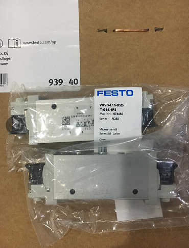性能详述FESTO电磁阀VUVG-L18-B52-T-G14-1P3