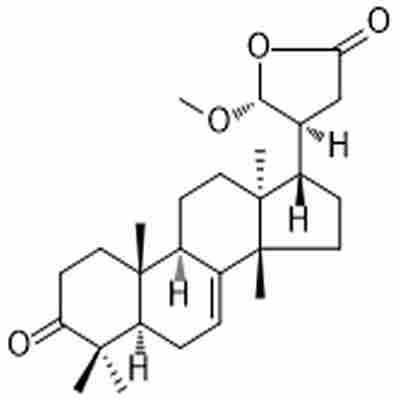 3-Oxo-21α-methoxy-24,25,26,27-tetranortirucall-7-ene-23(21)-