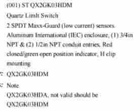 STONEL开关QX96B03SDM/QX97B03SDM/QN7NK03HDM 技术资料