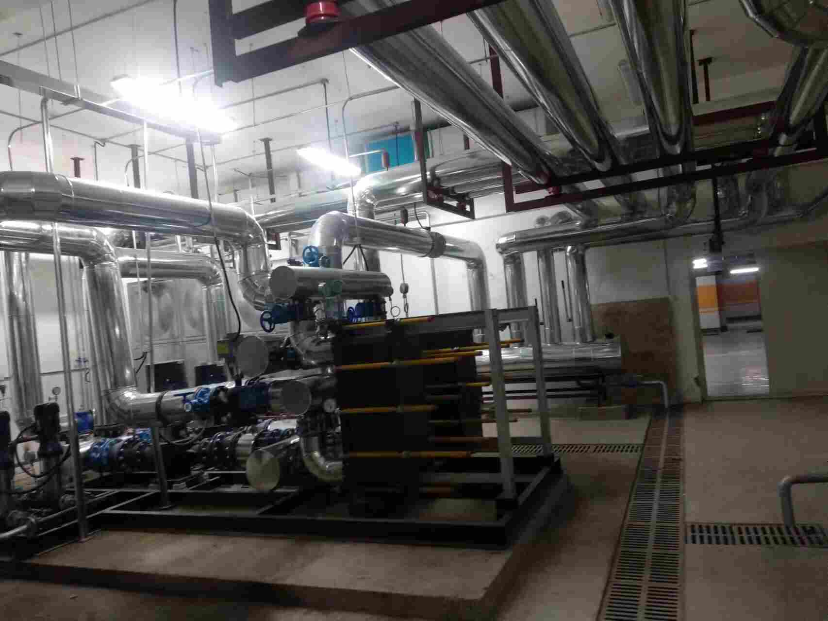 超声波热量表在换热站系统应用