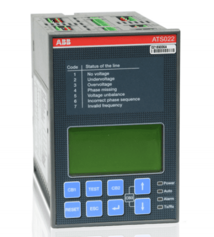 供应瑞士ABB原装双电源智能控制器ATS022