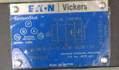 VICKERS节流阀DGMFN-5-Y-A2W-B2W-30