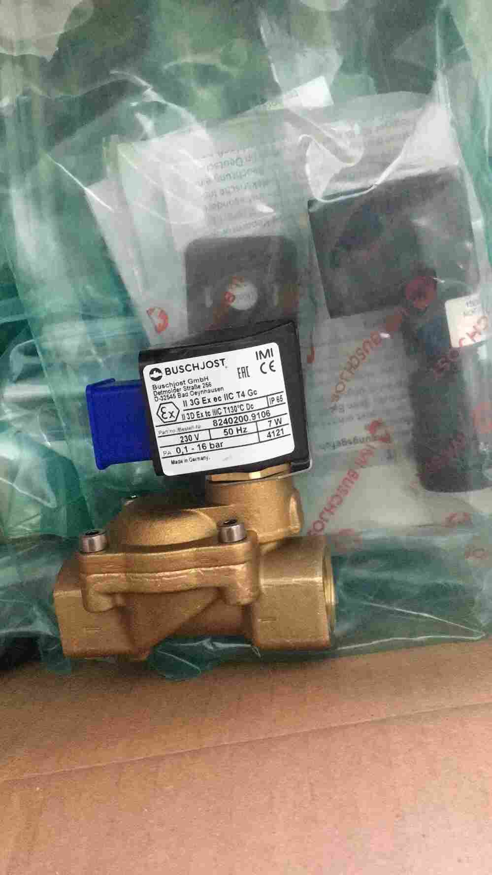 德国buschjost宝硕8254700.9401.02400隔膜阀