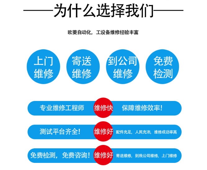 高明更合伺服电机编码器常见故障维修方式有哪些