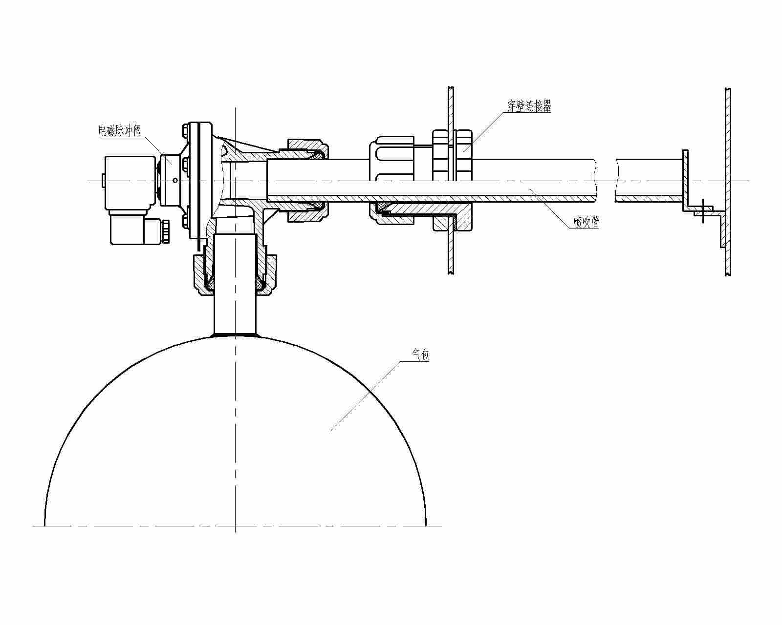 直角螺母电磁脉冲阀DMF-ZM-20