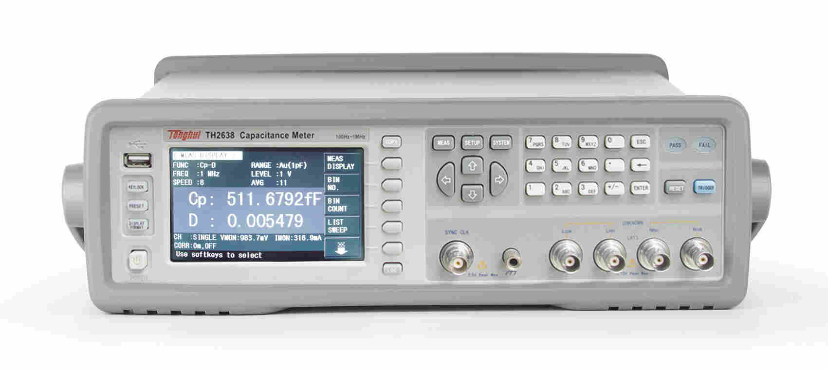 TH2638 高速精密电容测量仪