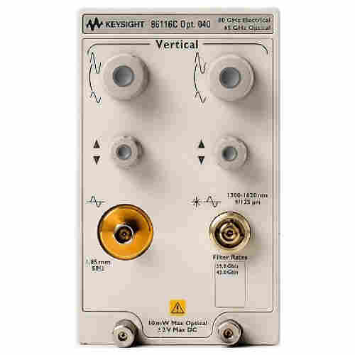 Keysight 86116C 40-65 GHz光模块和 80 GHz电模块