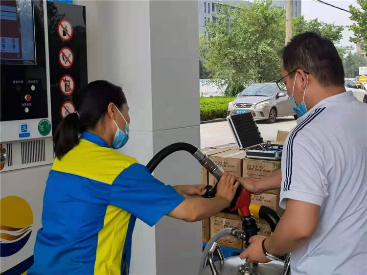 青岛路博防爆油气回收多参数检测仪上门培训安装示例图4