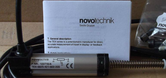 Novotechnik位移传感器TEX-00255-421-002-205功能