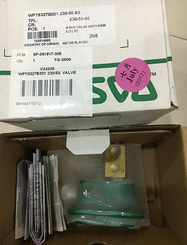 阿斯卡ASCO电磁阀实物WPT8327B001 230/50