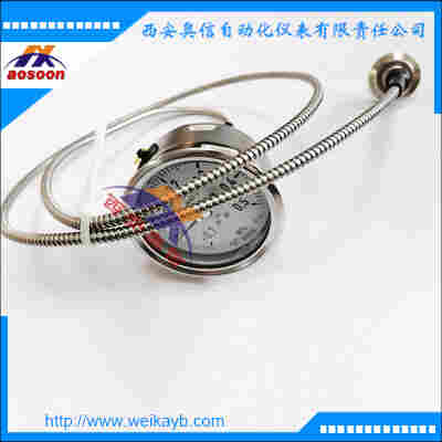 WIKA卫生隔膜压力表232.50.100+990.22卡箍压力表 0-1MPa