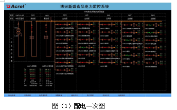 设计和应用博兴新盛食品电力监控系统