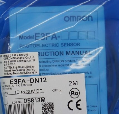 OMRON圆柱型光电传感器E3FA-DN13走量