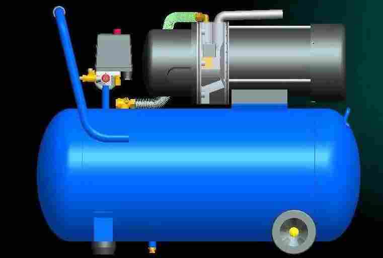 7.5kw20公斤中压机检测用20kg压缩机