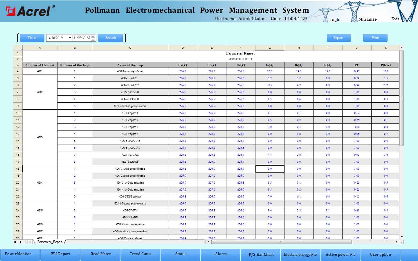 铂曼昆山厂用电监控系统设计及应用