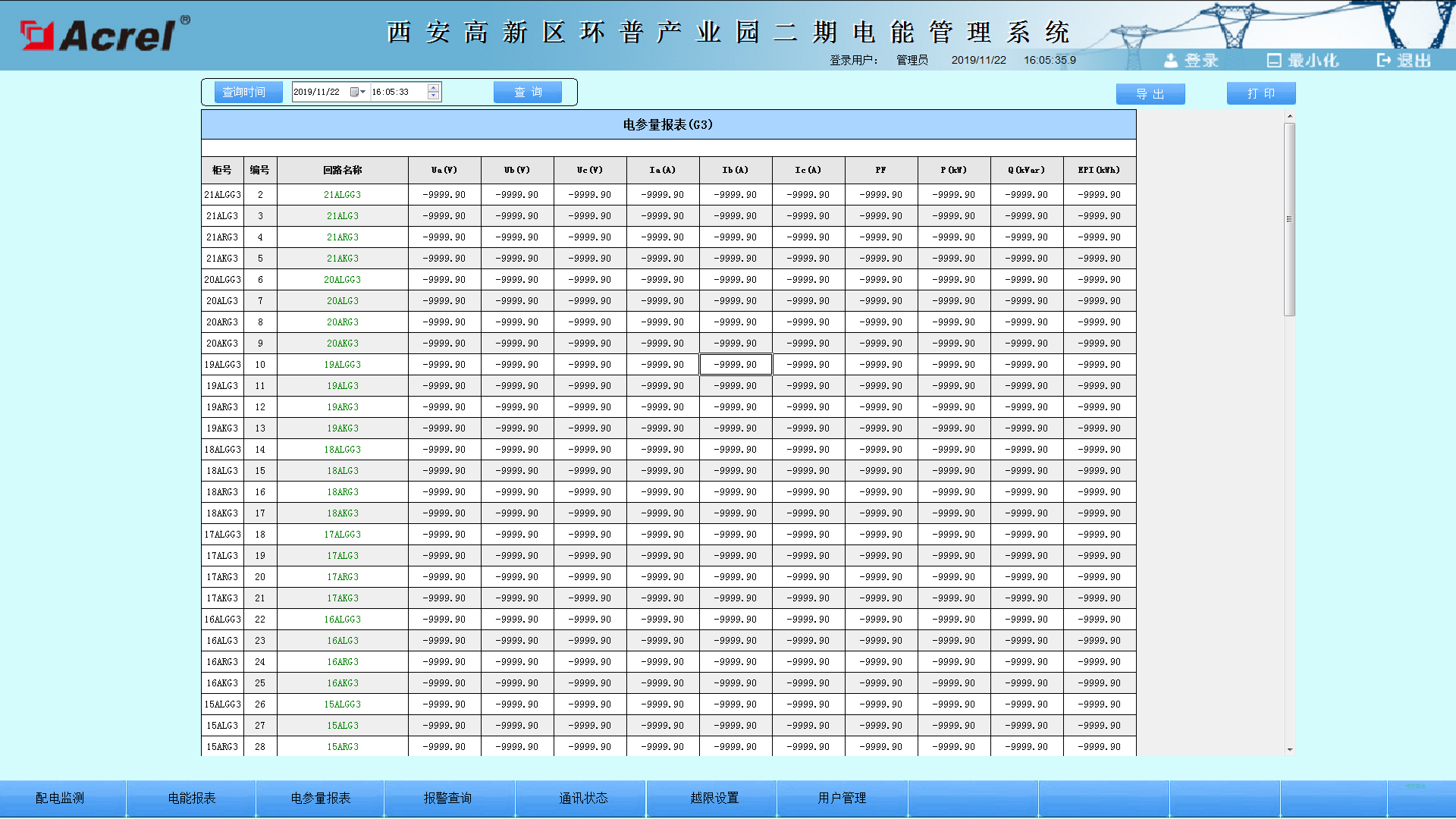 西安高科技园区-G1-4幢电能管理系统的设计及应用
