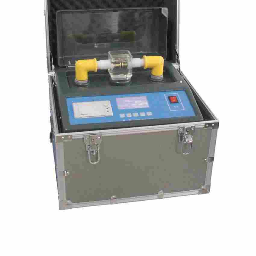 油介电强度测试仪 三杯 100kv绝缘油击穿电压试验
