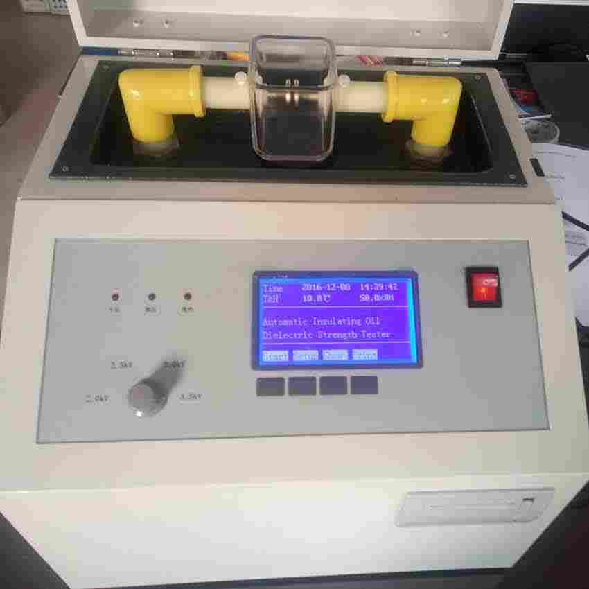 绝缘油耐压测试仪 测试方法 绝缘油介电强度测试仪