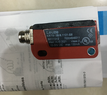 基本数据Leuze劳易测KRTM 3B/6.1121-S8对比传感器