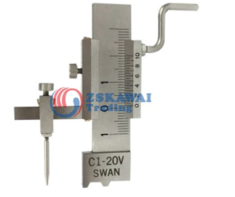 天鹅段差规C1-20V日本SWAN段差尺小型测量工具