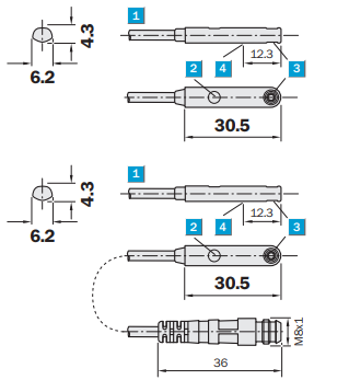​SICK的槽型缸传感器RZT7-03ZRS-KWB