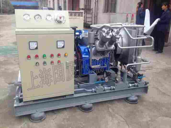 55KW350公斤高压空压机压力达到35mpa空气压缩机