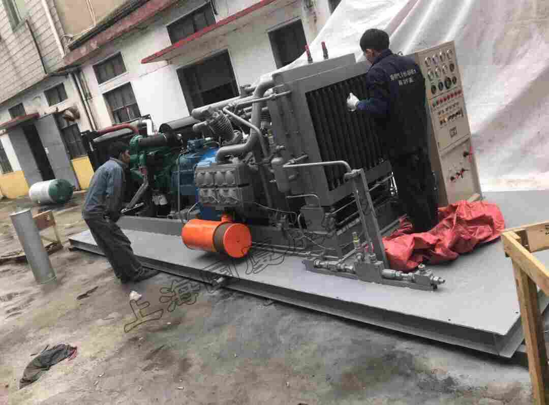 55KW350公斤高压空压机压力达到35mpa空气压缩机