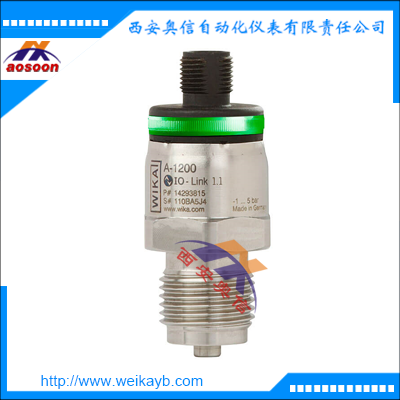 威卡wika代理A-10压力传感器 A-1200带IO-Link的压力传感器PNP或NPN开关输出
