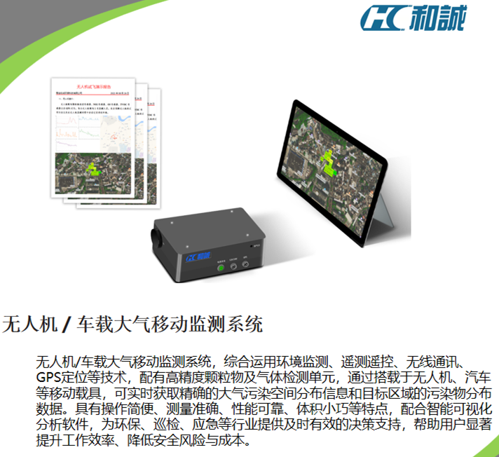 车载大气移动监测系统 空气质量监测