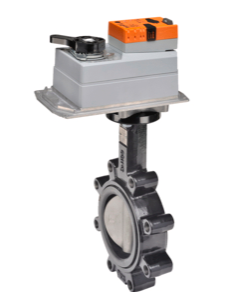 安装介绍BELIMO搏力谋蝶阀F6100HD+DKRX24-3-T