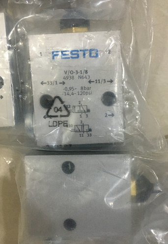 FESTO费斯托直动圆头式电磁阀V/O-3-1/8
