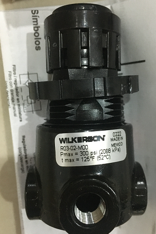 美国wilkerson威尔克森R03-02-M00调压阀实物查看